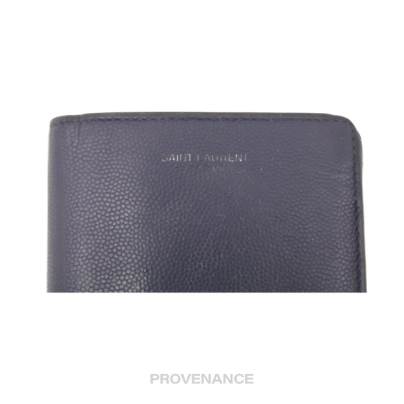 🔴 SLP Zip Long Wallet - Navy Leather - Picture 6 of 8